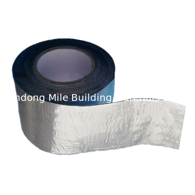 Gun Grey Aluminium Self adhesive  flashing tape/ bitumen sealing tape.Hatch cover flashing tape easy construction