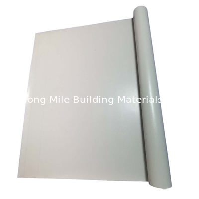Heating weldable white PVC waterproofing membrane with long life to be over 20 years