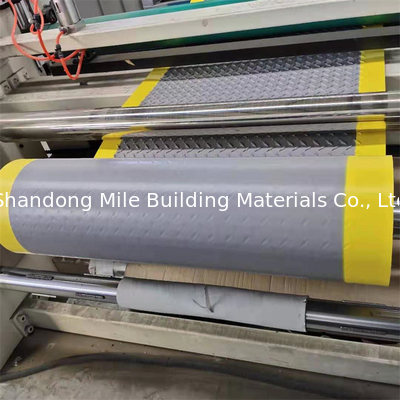Polyester felt reinforced light ivory waterproofing TPO membrane