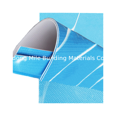 Blue mosaic Heating Weldable polyvinyl chloride pvc swimming pool liner, non-slip waterproof membrane
