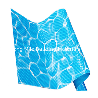 Popular Mosaic color Flexible membrane Anti-Microorganisms polyvinyl chloride pvc swimming pool liner