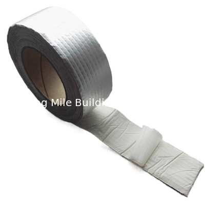 Sealing Waterproof Aluminum Foil surface Self-Adhesive Butyl Tape for various board joints and roof repair