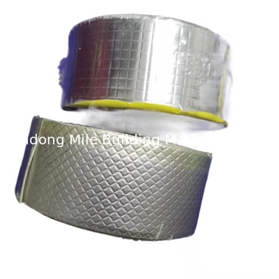 Butyl sealing tape butyl window tape self adhesive waterproof aluminum foil butyl rubber tape China