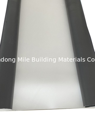 Excellent Resistance To Thermal Aging  TPO polyester felt reinforced light ivory waterproofing TPO membra