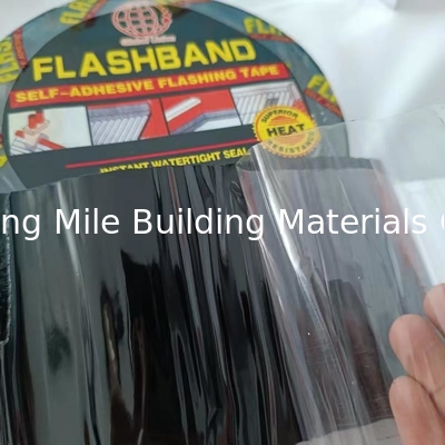 1.5MM Thickness Aluminium Foil Economical Materials Self Adhesive Asphalt Tape bitumen flashing tape