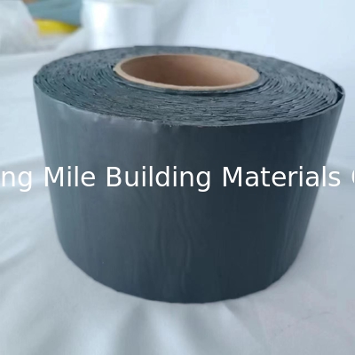 Gun Grey Aluminium Self adhesive  flashing tape/ bitumen sealing tape.Hatch cover flashing tape easy construction
