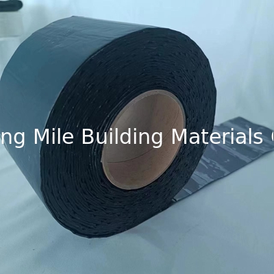 Gun Grey Aluminium Self adhesive  flashing tape/ bitumen sealing tape.Hatch cover flashing tape easy construction