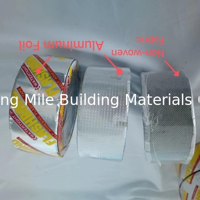Sealing Waterproof Aluminum Foil surface Self-Adhesive Butyl Tape for various board joints and roof repair