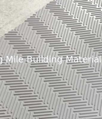 All Gray TPO Walkway Board for Airport Anti-slip Waterproofing TPO Membrane
