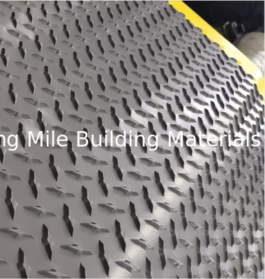 All Gray TPO Walkway Board for Airport Anti-slip Waterproofing TPO Membrane