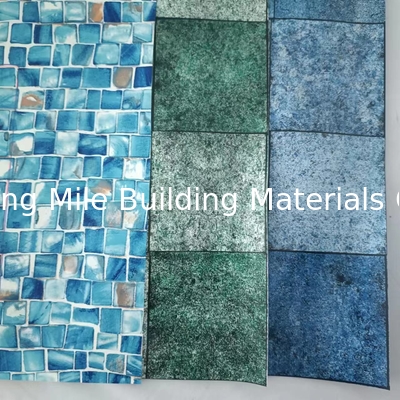 Heating Weldable Excellent resistance to chemicals polyvinyl chloride pvc swimming pool waterproof membrane