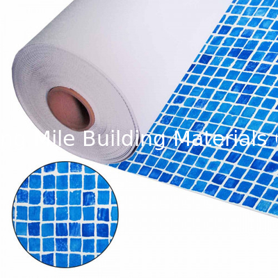 Good tensile strength Heating Weldable polyvinyl chloride pvc swimming pool liner