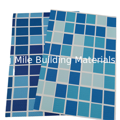 Factory Direct Swimming Pool Liner Custom Made Mosaic Vinyl PVC Pool Liners for Above Ground Swimming Pool