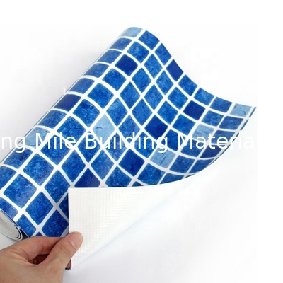 Factory Direct Swimming Pool Liner Custom Made Mosaic Vinyl PVC Pool Liners for Above Ground Swimming Pool