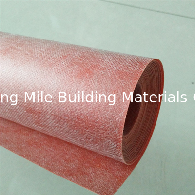 Good quality Light Weight 0.5mm 0.6mm Fleece Membrane Waterproof Fabric For Floor  Wall Tile Adhesive with Cheap Price