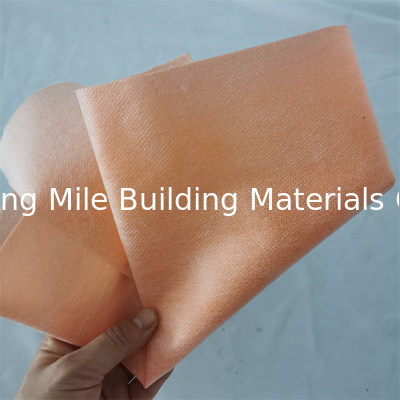 Good quality Light Weight 0.5mm 0.6mm Fleece Membrane Waterproof Fabric For Floor  Wall Tile Adhesive with Cheap Price
