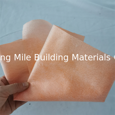 Good quality Light Weight 0.5mm 0.6mm Fleece Membrane Waterproof Fabric For Floor  Wall Tile Adhesive with Cheap Price