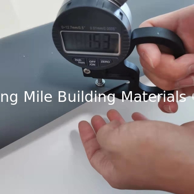 Type H 1.2mm Roofing Materials Polymer Roofing Tpo Waterproofing Membrane