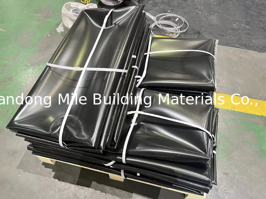 black white rubber waterproof sheet epdm membrane aquaculture fish farm impermeable pond liner