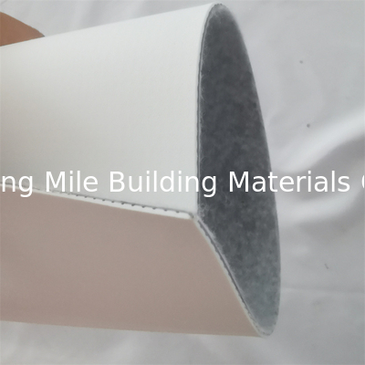 1.5mm 2m Polymeric  PVC Waterproof Membrane With Fleece Geotextile For Adhered Roof Waterproofing
