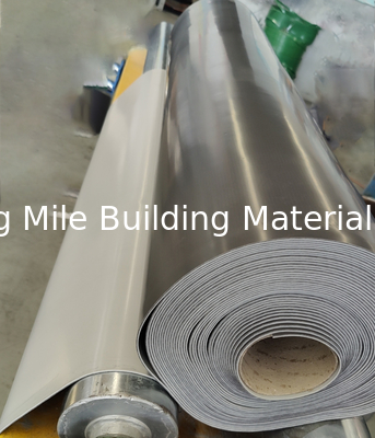 Waterproof Membrane PVC Roofing Membrane Self-adhesive Waterproofing PVC Flexible Plastic Sheets