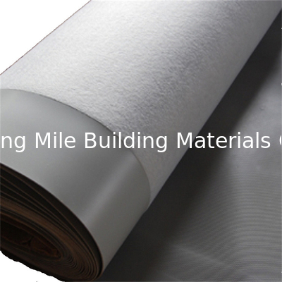 Fabric Backing PVC Roofing Membrane Reinforced with Fiberglass for Roof Waterproofing
