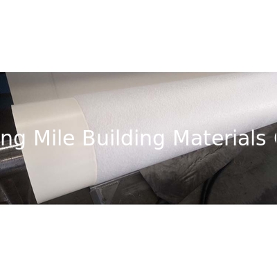 Fabric Backing PVC Roofing Membrane Reinforced with Fiberglass for Roof Waterproofing