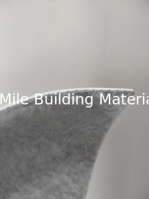 PVC Roofing Membrane Backed with Fabric Waterproofing Sheet for Building Roof
