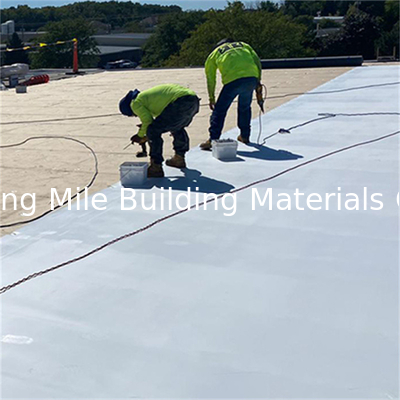 1.2mm 20m Smooth Version Waterproofing Membrane PVC Basement Waterproofing Membrane