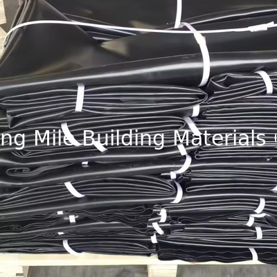 Homogenous 1.0mm thickness EPDM Pond Liner Smooth Surface Geomembrane