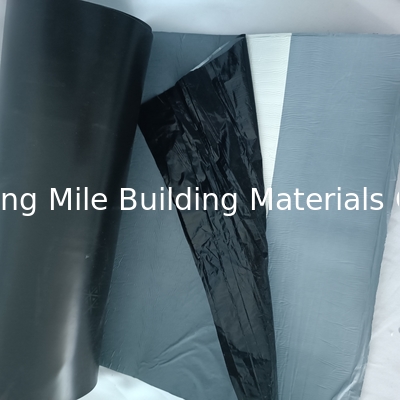 Epdm Rubber Self-adhesive Building Waterproof Roofing Membrane Rolls for Roof waterproof
