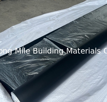 0.8mm, 1.0mm 1.2mm 1.5mm Roofing Underlayment Waterproof Tarpaulin Roll EPDM Membrane Pond Liner