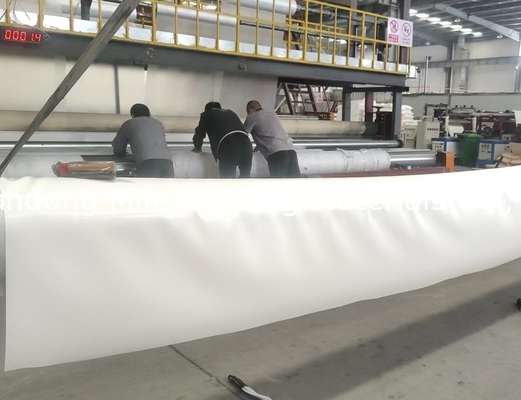 Popular 1.0mm 1.2mm 1.5mm thickness Roofing Underlayment Waterproof Tarpaulin Roll EPDM Membrane Pond Liner