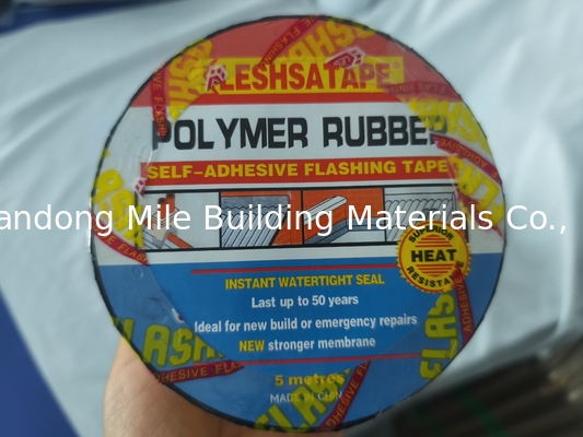 Super Strong Polymer Rubber Self Adhesive Tape Aluminum Foil Tape For Roof sealing and Waterproofing