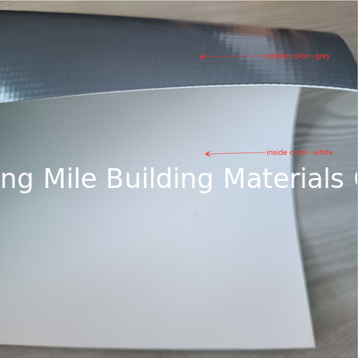 200cm Width Flat Roof Waterproofing TPO Membrane Industrial Design Style Butyl Rubber Material Wall Hotels Plants Workshops