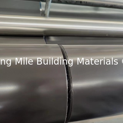High Quality 60 mil TPO Flat Roofing Waterproof Membrane 1.2mm PVC Plastic Roll for Building Application