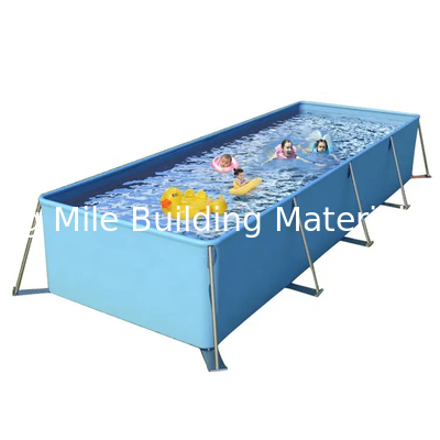 Metal Frame Outdoor Children's Ground Pool above Ground Steel and PVC Material for Kids