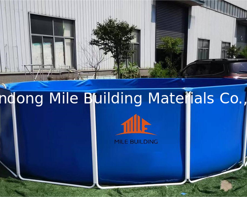 Can be customized Galvanized sheet support swimming pool Outdoor Children's Ground Pool above Ground Steel and PVC Material for Kids