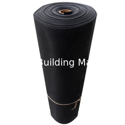 Black White Anti-aging fire resistance self adhesive Formula vulcanized epdm rubber concrete wood terrace roof membrane