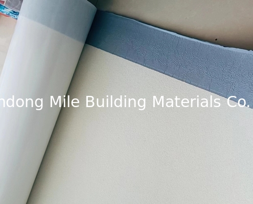 Modern Design Pre-applied HDPE Waterproofing Membrane 1.5mm Thick for Basement Roof House 20m Length Plastic