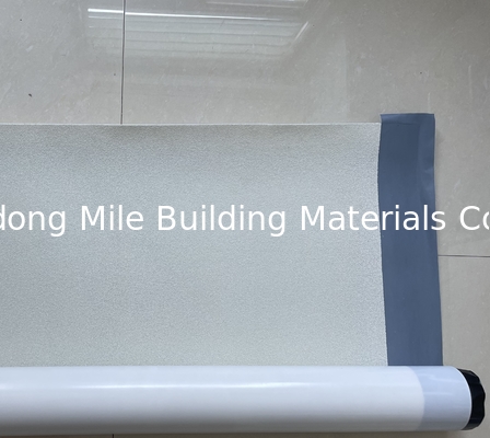 Modern Design Pre-applied HDPE Waterproofing Membrane 1.5mm Thick for Basement Roof House 20m Length Plastic