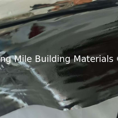 Modern Design Self-Adhesive Waterproof Membrane 1.5mm Thickness for Outdoor Metal Roof Featuring Rubber Butyl Materials