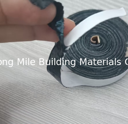 0.7mm Thickness Butyl Rubber with PE NET Double Coated Self-adhesive Tape for Sealing Window Glass
