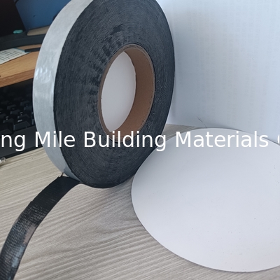 0.5mm-0.7mm Thickness Butyl Tape with PE NET Double Coated Self-adhesive Tape for Sealing Window Glass