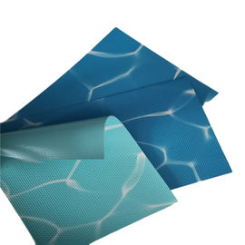 Uv Resistant Blue mosaic PVC Swimming Pool Liner for above ground pools