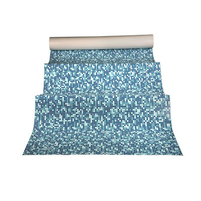 Reinforced with Fabric UV-resistant mosaic Anti-Slip pvc swimming pool liner