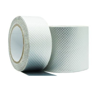 Sealing Waterproof Aluminum Foil surface Self-Adhesive Butyl Tape for various board joints and roof repair