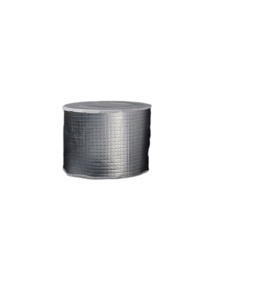 Non-woven fabric Butyl Powerful self adhesive butyl rubber tape super sticky aluminum foil butyl tape