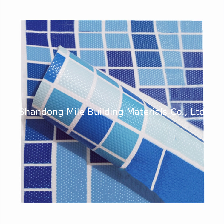 Good tensile strength swimming pool film Anti-Microorganisms polyvinyl chloride pvc swimming pool liner