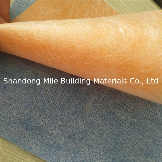 Good quality Light Weight Factory Price 0.5mm 0.6mm Fleece Membrane Waterproof Fabric For Floor  Wall Tile Adhesive